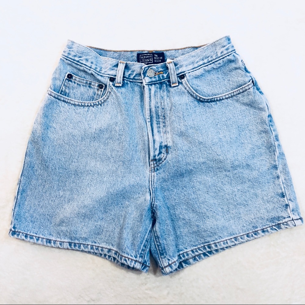 Vintage Old Navy High Waist Mom Shorts size 10